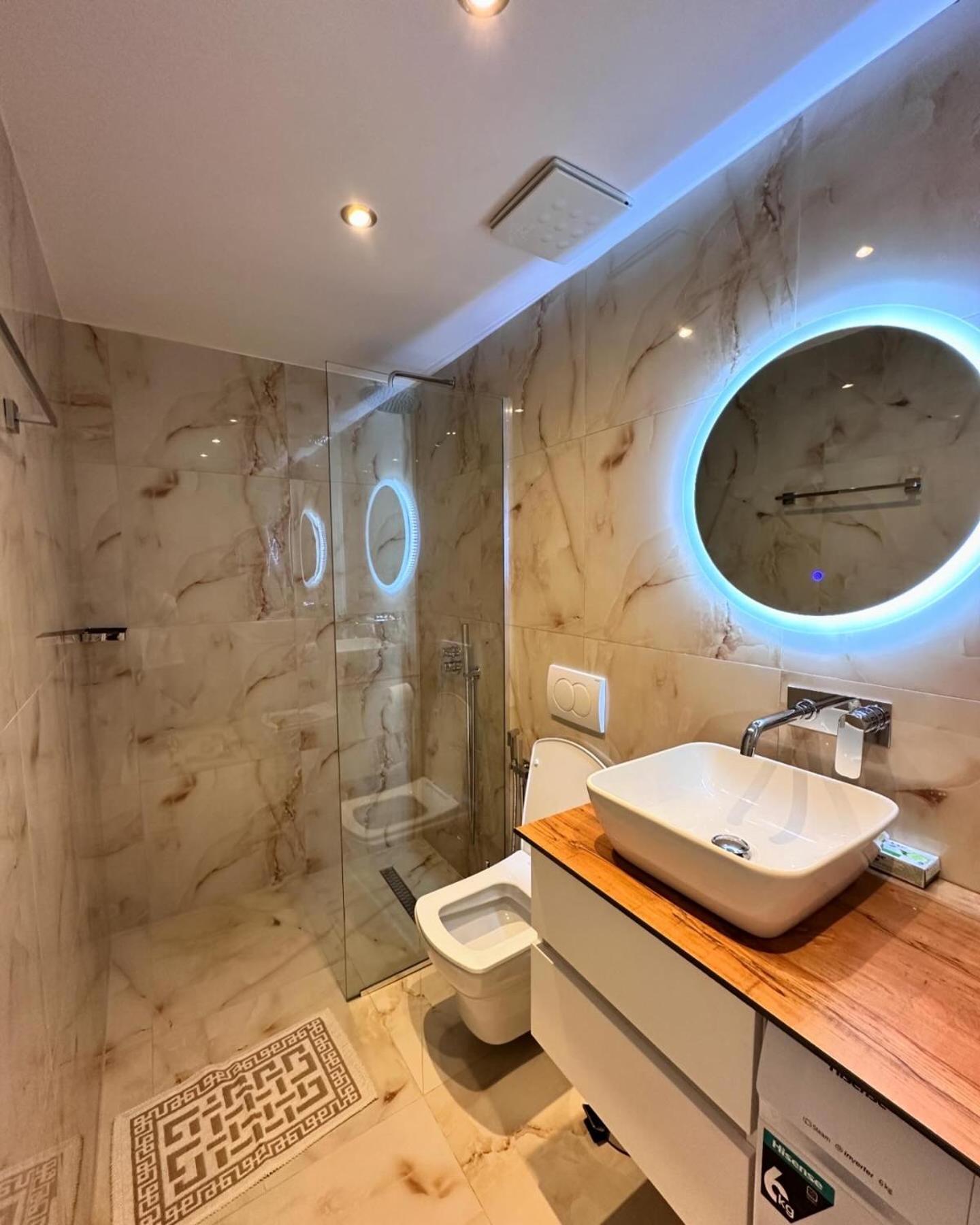 Apartamento Panoramic Views Of Saranda Exterior foto